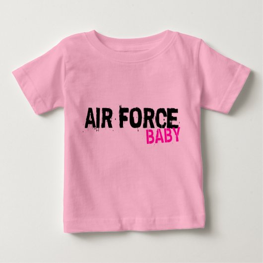 Luchtmacht Baby Tee Shirt (Voorkant)