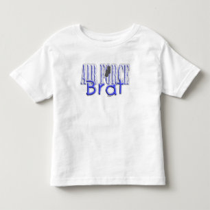 Luchtmacht Brat blauw Kinder Shirts