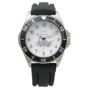 Luchtmacht C-130 Hercules Horloge