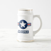 Luchtmacht Logo Beer Stein