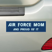 Luchtmacht Moeder Bumpersticker (Op auto)