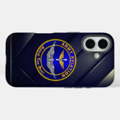 Luchtmacht van het Leger Case-Mate iPhone Case (Achterkant (horizontaal))