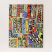  luchtmacht van het leger van de Briefkaart - Twee Legpuzzel (Verticaal)