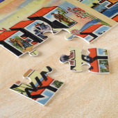  luchtmacht van het leger van de Briefkaart - Twee Legpuzzel (Zijkant)