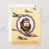 Luchtmacht Verjaardag Briefkaart (Voorkant / Achterkant)