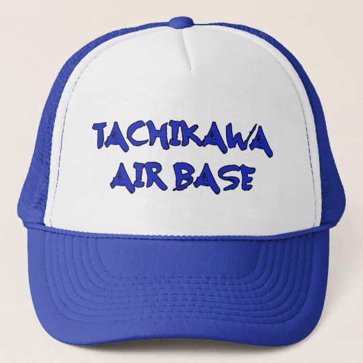 Luchtmachtbasis Tachikawa japan Trucker Pet (Voorkant)