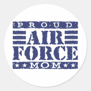 Luchtmam Ronde Sticker