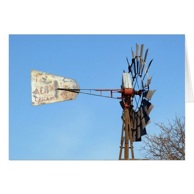 Luchtmolen (Voorkant Horizontaal)