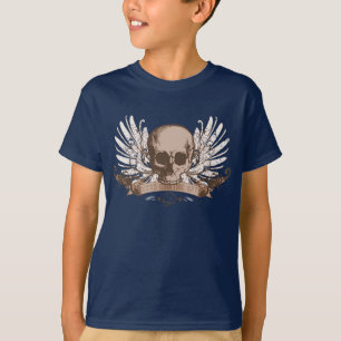 Luchtmontage - bronzen t-shirt