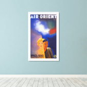 Luchtoriënterend Canvas Afdruk (Insitu (Houten vloer))