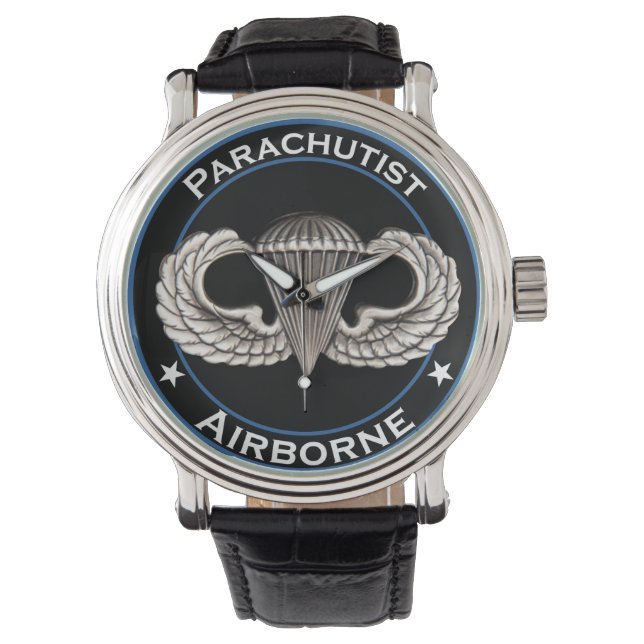 luchtparachutist horloge (Voorkant)