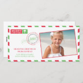 Luchtpost Kerstkaart (Voorkant / Achterkant)