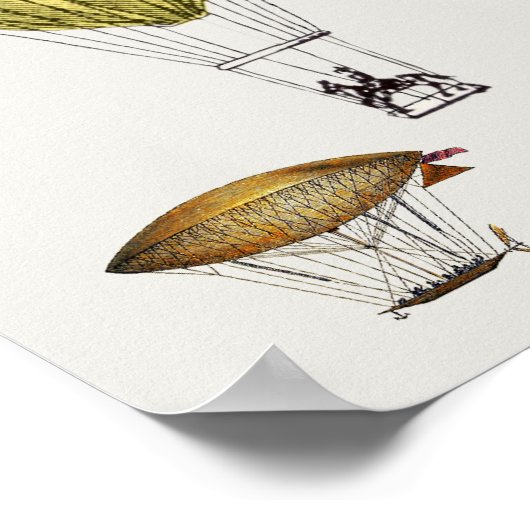 luchtschepen poster (Hoek)