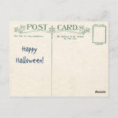  luchtschip Halloween/Briefkaart Zeppelin Briefkaart (Achterkant)