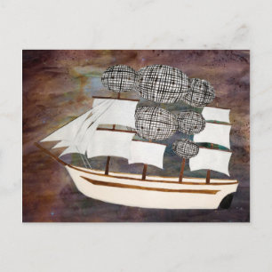 Luchtschip Rabbie Burns Briefkaart