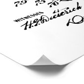 Luchtschip Steampunk Patent Poster (Hoek)