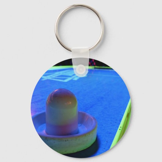 Luchtsleuteltafel en -mallet met neonverlichting sleutelhanger (Voorkant)