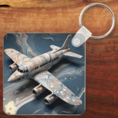 "Luchtsymfonie" Sleutelhanger (Achterkant)