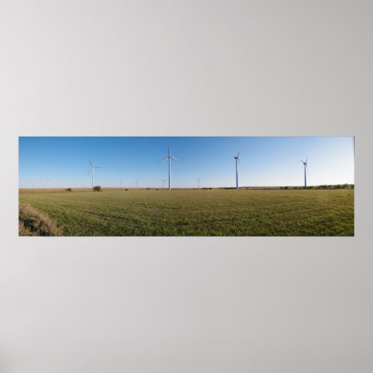 Luchtturbines Poster (Voorkant)