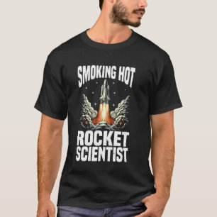 Luchtvaart- en ruimtevaarttechnicus Rocket science T-shirt
