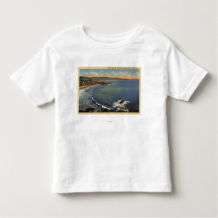 Luchtvaart langs de kust kinder shirts