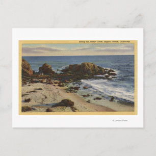 Luchtvaart rond de Rocky Coast Briefkaart