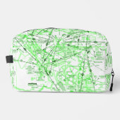 Luchtvaartkaart Dopp Kit Toilettasje (Voorkant)