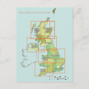 Luchtvaartkaart Verenigd Koninkrijk Briefkaart