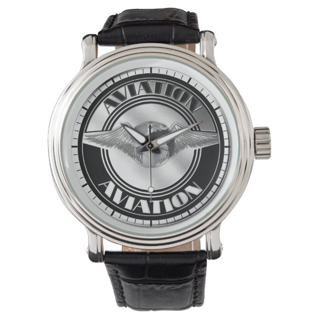  luchtvaartkunst horloge (Voorkant)