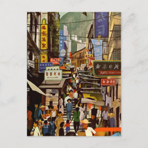  luchtvaartmaatschappij Hong Kong China Travel Bri Briefkaart