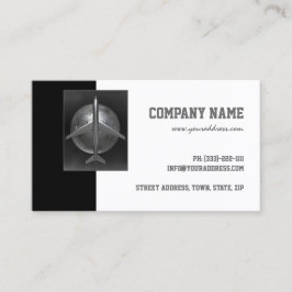 Luchtvaartmaatschappij Metal Airbus World Travel K Visitekaartje