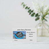 Luchtvaartmechanisme Visitekaartje (Staand voorkant)