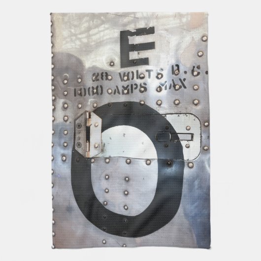 Luchtvaartmetaal Theedoek (Verticaal)