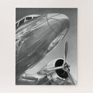 Luchtvaartpictogram: Up-Close-Uitzicht Legpuzzel