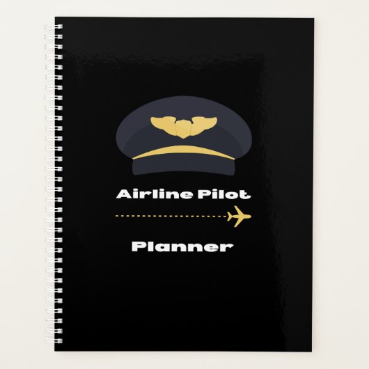 luchtvaartpiloot planner (Voorkant)