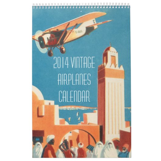  luchtvaartrooster 2014 kalender (Hoes)