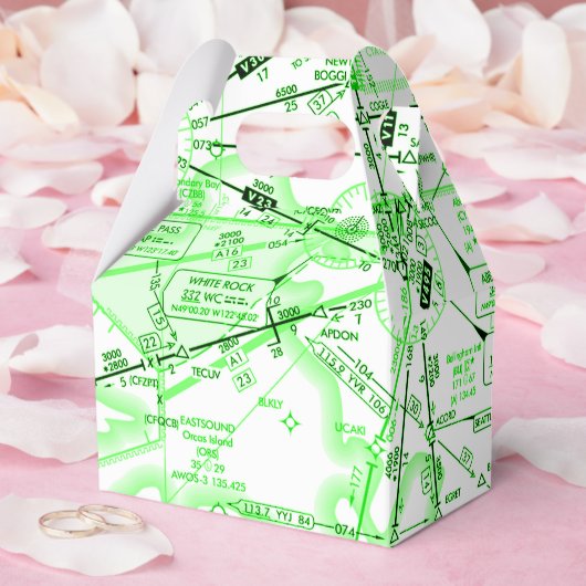 Luchtvaartschema Bedankdoosjes (Huwelijk)