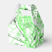 Luchtvaartschema Bedankdoosjes (Achterkant)