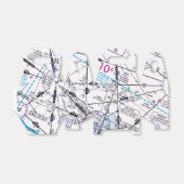 Luchtvaartschema Bedankdoosjes (Uitgevouwen)