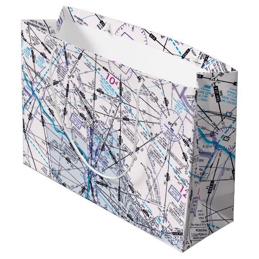 Luchtvaartschema Groot Cadeauzakje (Achterkant Gekanteld)