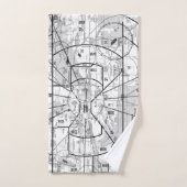 Luchtvaartschema Handdoek (Handdoek)