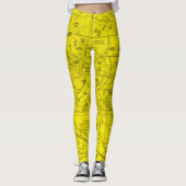 Luchtvaartschema Leggings (Voorkant)