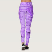 Luchtvaartschema Leggings (Achterkant)