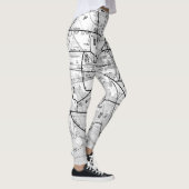 Luchtvaartschema Leggings (Rechts)