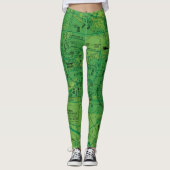 Luchtvaartschema Leggings (Voorkant)