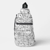 Luchtvaartschema Sling Bag (Voorkant)