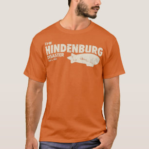 Luchtvaartschip Blimp rigide de ramp in Hindenburg T-shirt