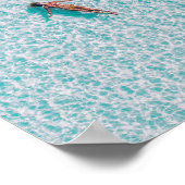 Luchtvaartsstrand - Poster voor feestdagen (Hoek)