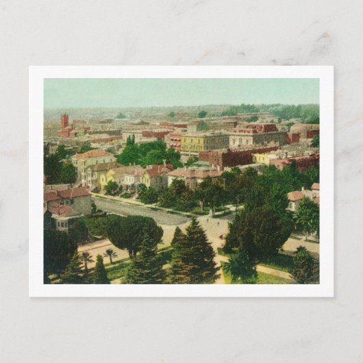 Luchtvaartstation van de stad briefkaart (Voorkant)