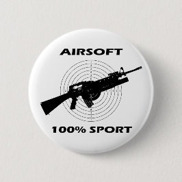 LUCHTVAARTUIG RONDE BUTTON 5,7 CM